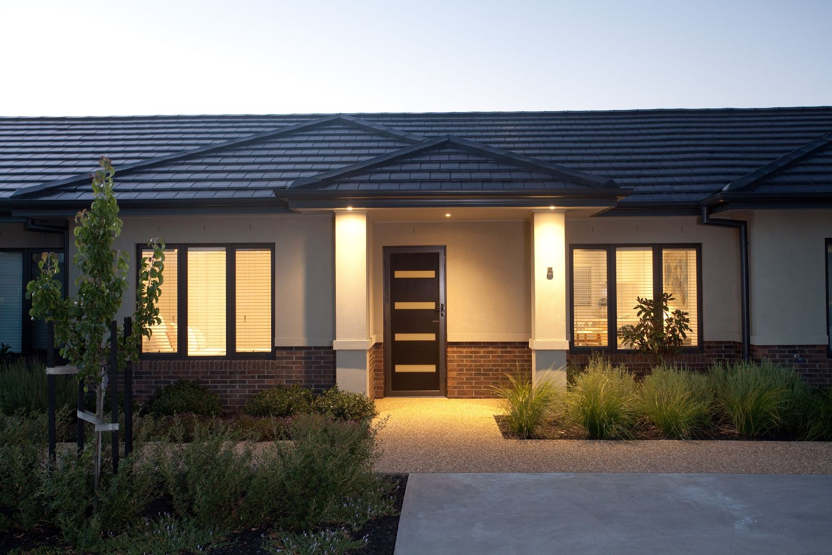 Peninsula Twobedroom luxury retirement villa with one car garage